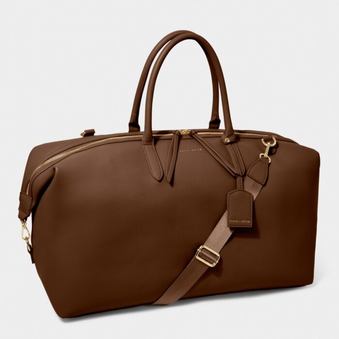 Katie Loxton Oxford Weekend Holdall - Chocolate
